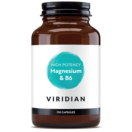 Viridian Hi-Potency Magnesium (300mg) w/ B6 (25mg)
