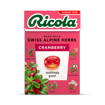 RICOLA Ricola Sugar Free Cranberry Lo