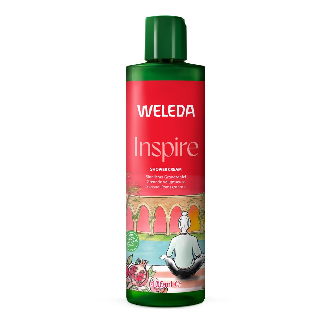 Weleda Inspire Shower Cream Pomegranate