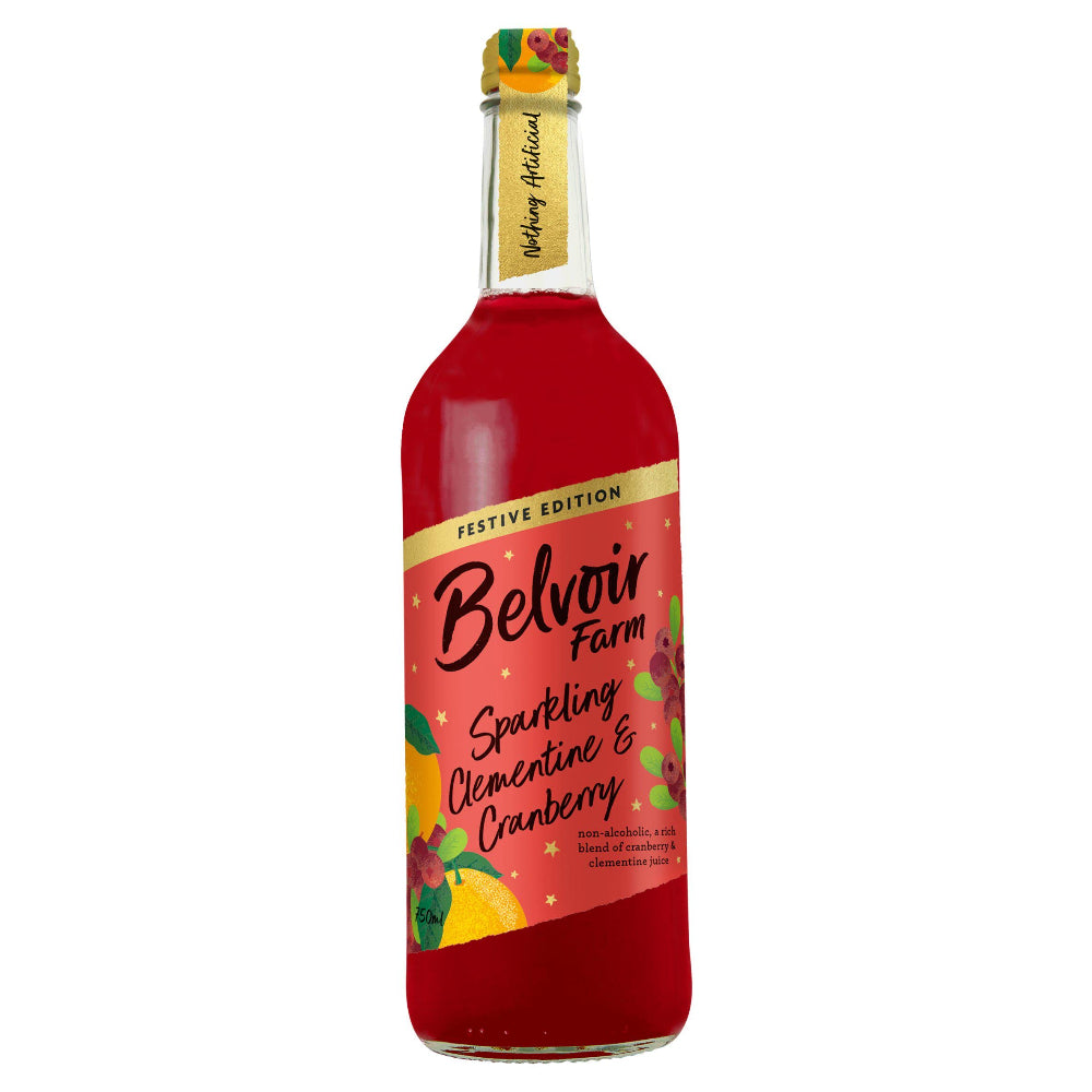 Belvoir Sparkling Clementine and Cranberry