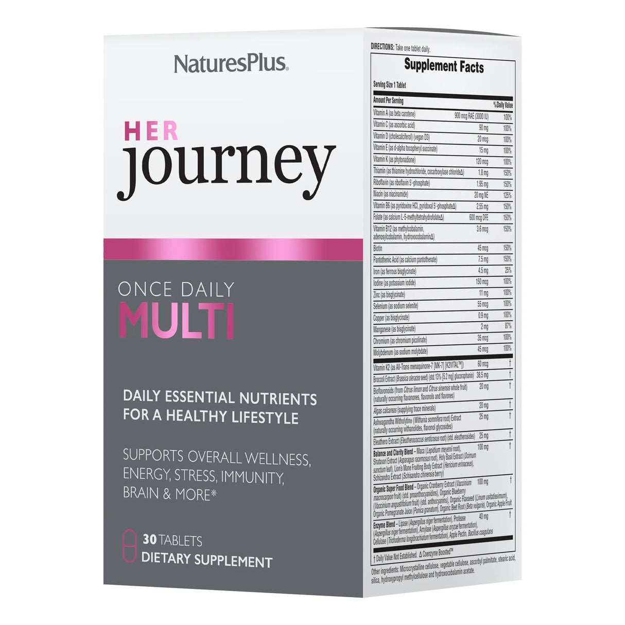 Natures Plus Her Journey Once Daily Multi