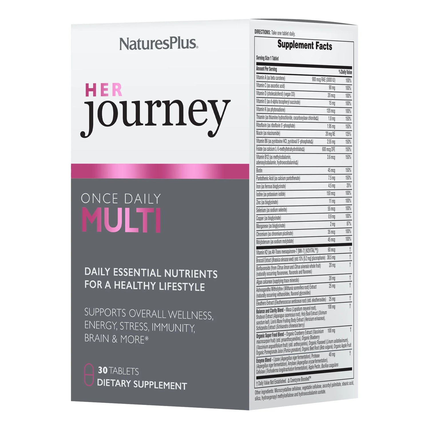 Natures Plus Her Journey Once Daily Multi