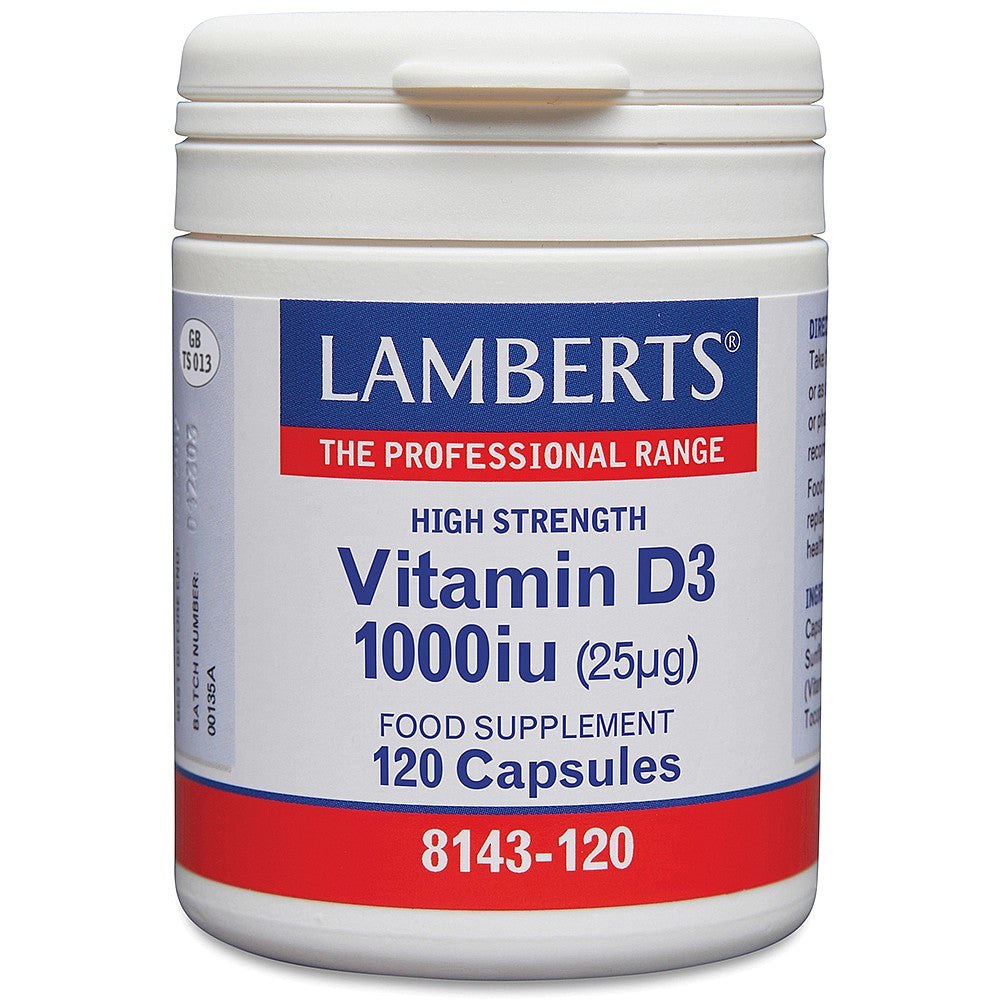 LAMBERTS Vitamin D3 1000iu