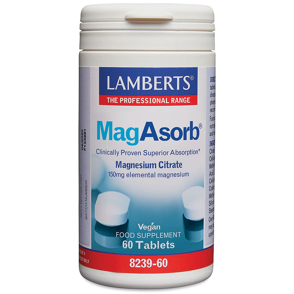 LAMBERTS MagAsorb® Magnesium Citrate 150mg