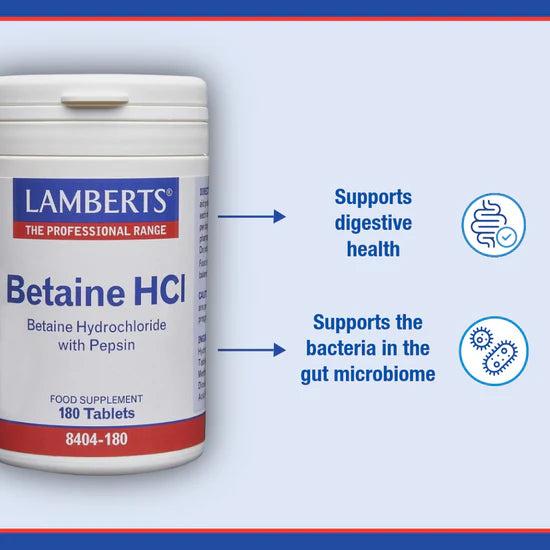 Lamberts Betaine HCL 180s