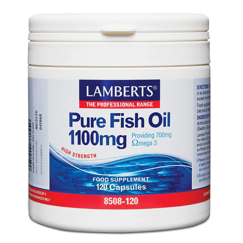 LAMBERTS Pure Fish Oil 1100mg