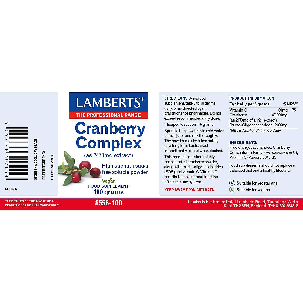LAMBERTS Cranberry Complex Powder