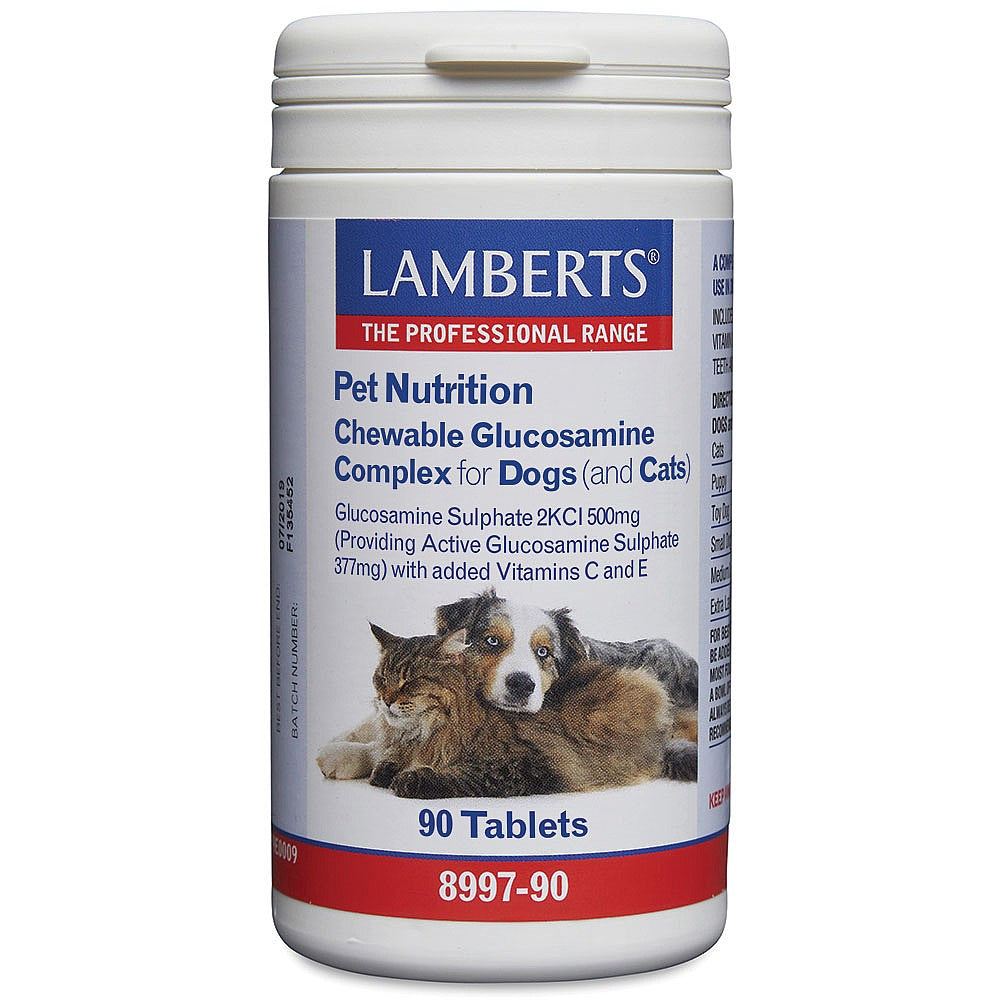LAMBERTS Chewable Glucosamine Complex for Dogs & Cats