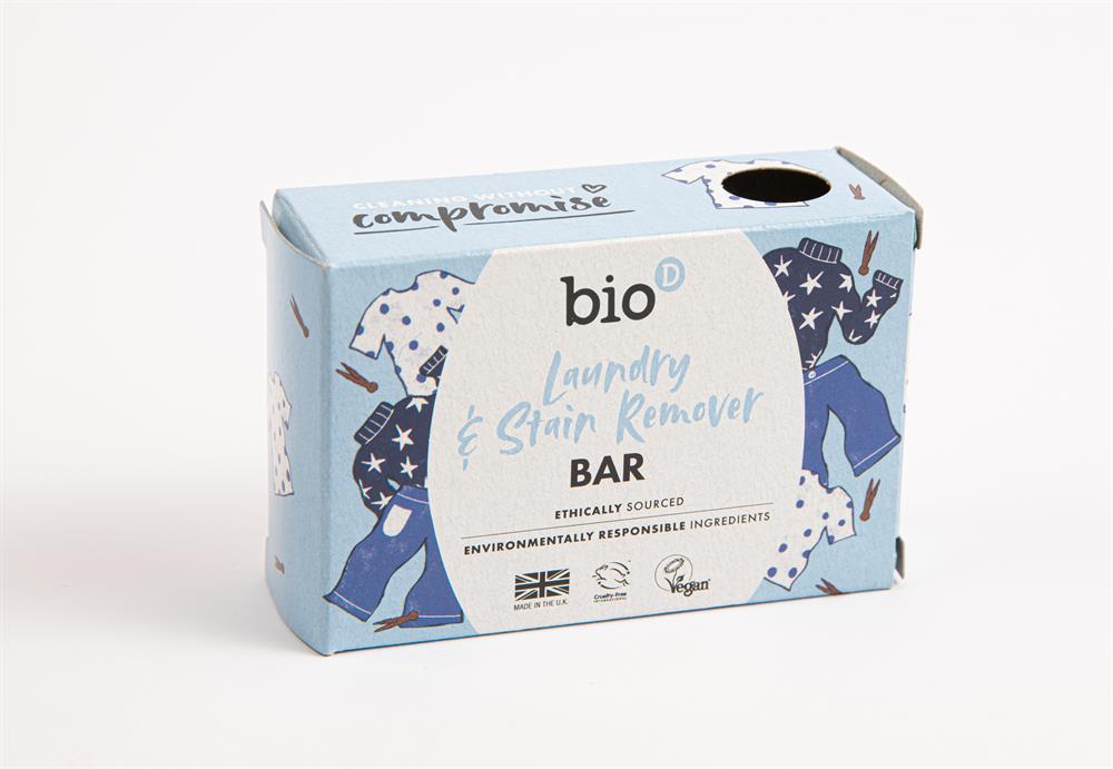 Bio-D Boxed Laundry and Stain Remover Bar 20 x