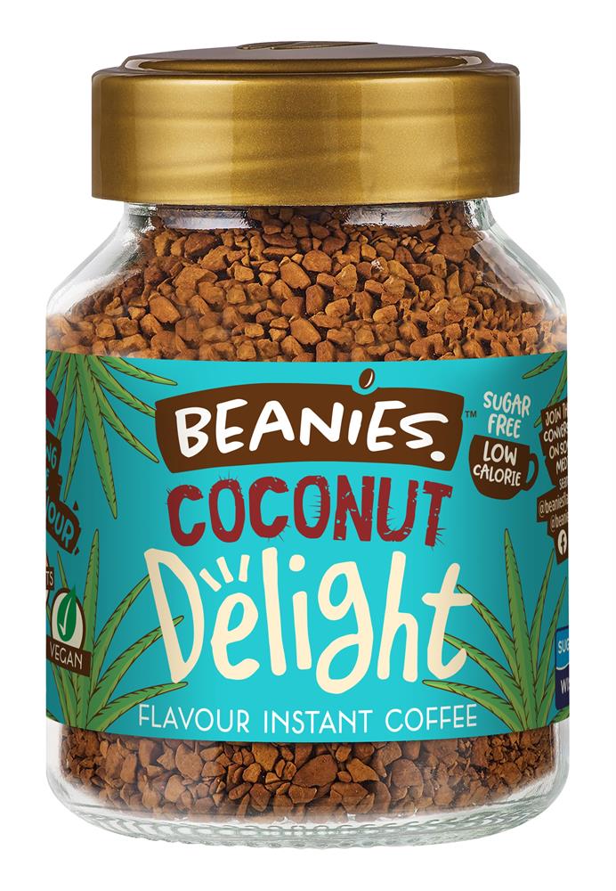 Beanies Coffee Beanies Coconut Delight Flavour Instant Coffee