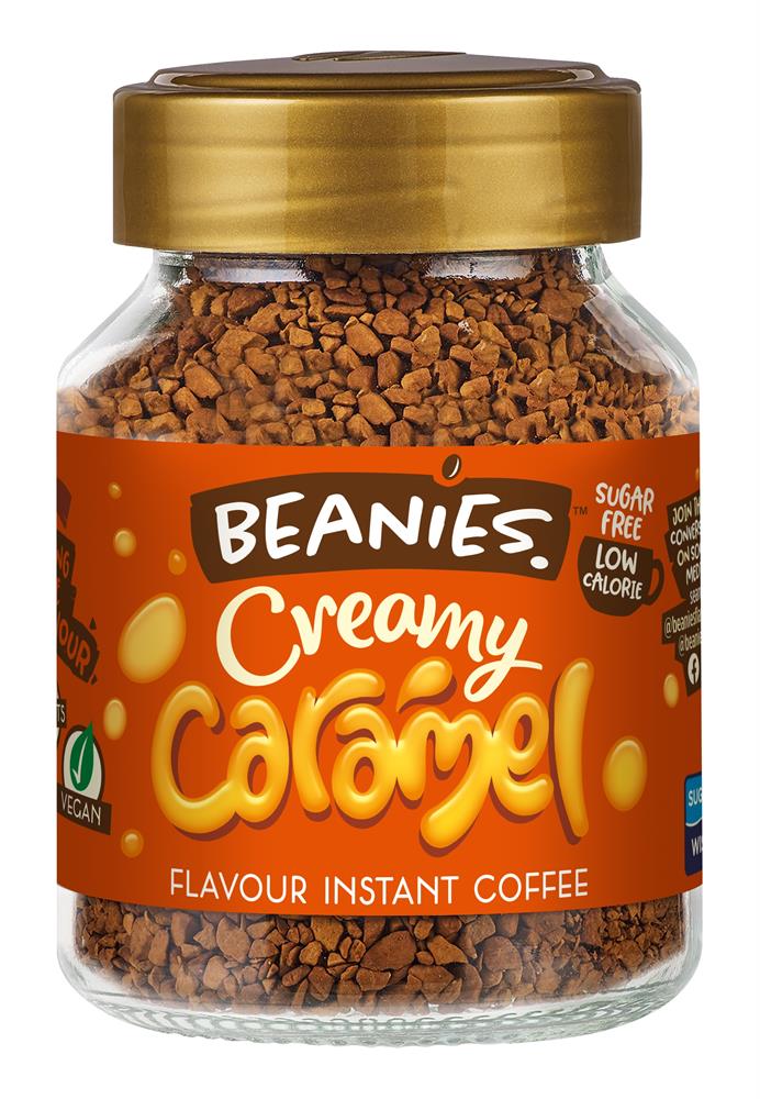 Beanies Coffee Beanies Creamy Caramel Flavour Instant Coffee
