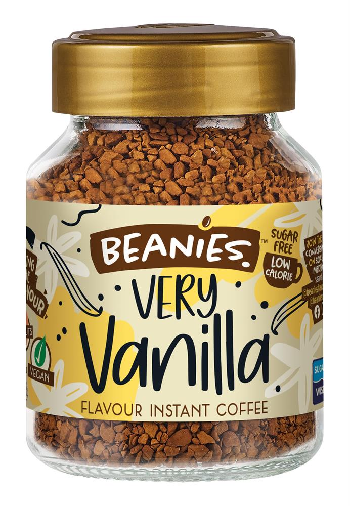 Beanies Coffee Beanies Vanilla Flavour Instant Coffee