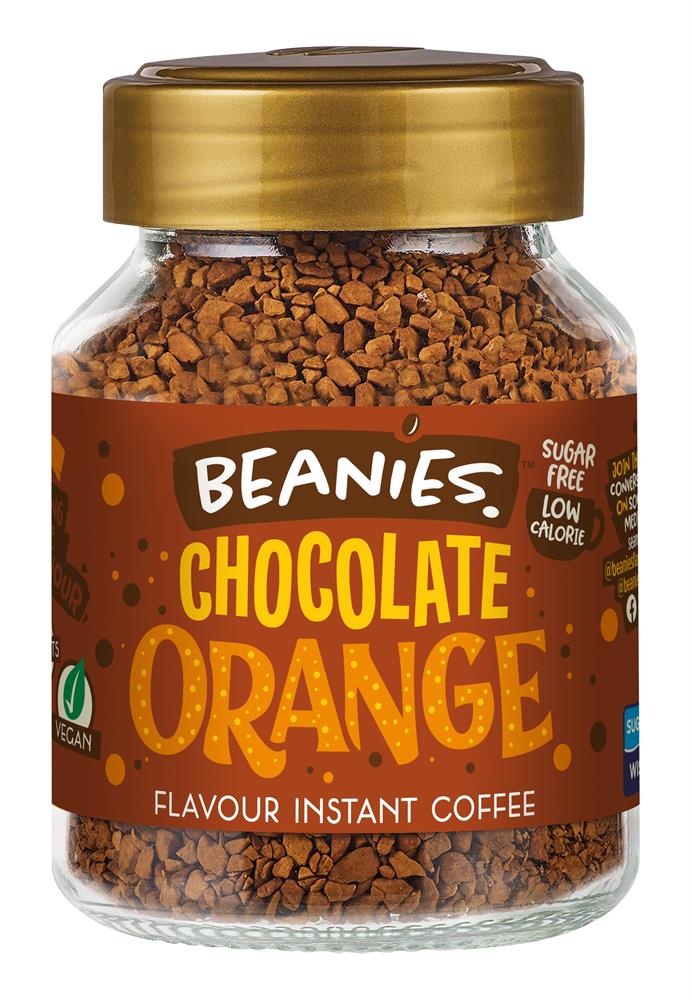 Beanies Coffee Beanies Chocolate Orange Flavour Instant Coffee