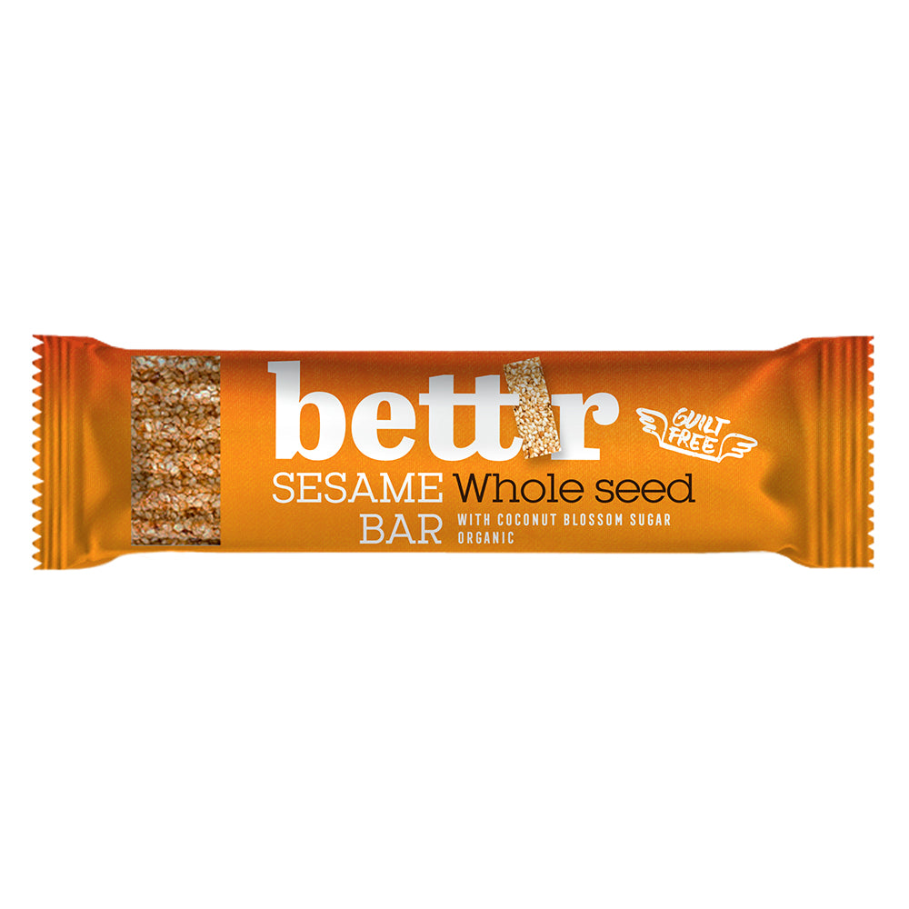 Bettr Vegan Organic Gluten Free Sesame Bar
