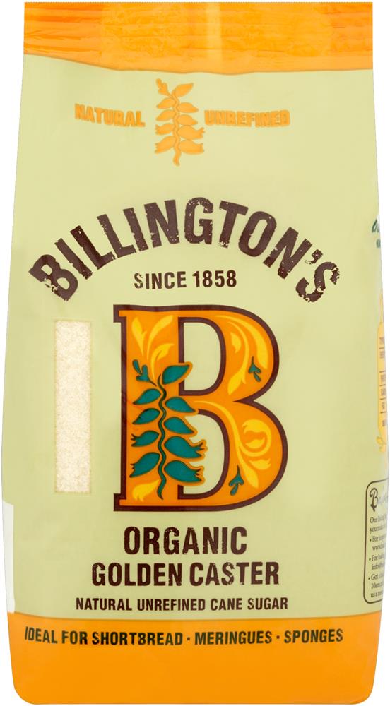Billingtons Organic Golden Caster Sugar