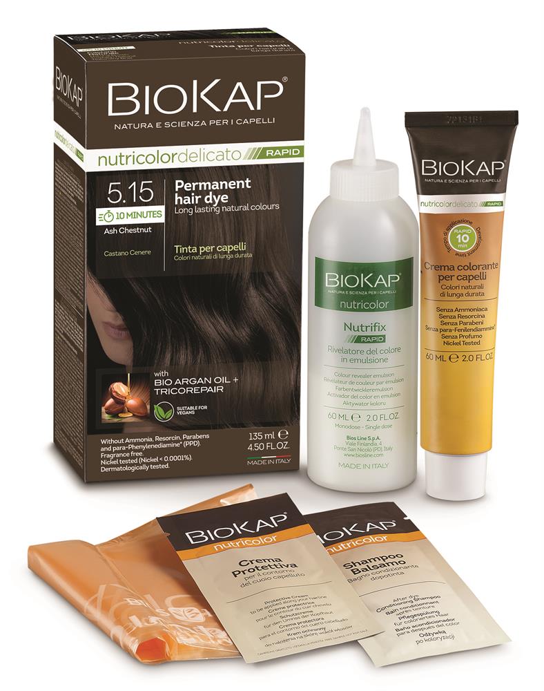BioKap Ash Chestnut 5.15 Hair Dye