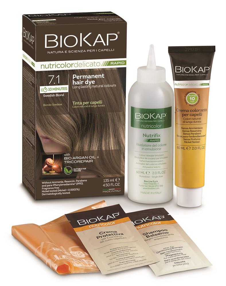 BioKap Swedish Blond 7.1 Hair Dye