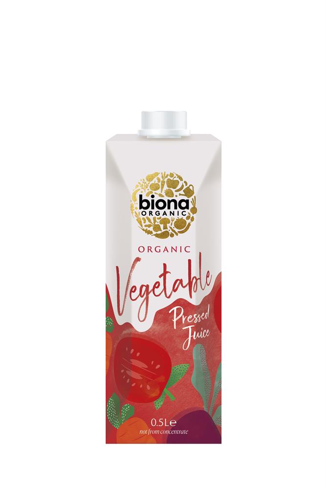 Biona Organic Vegetable Juice Pressed - 0.t