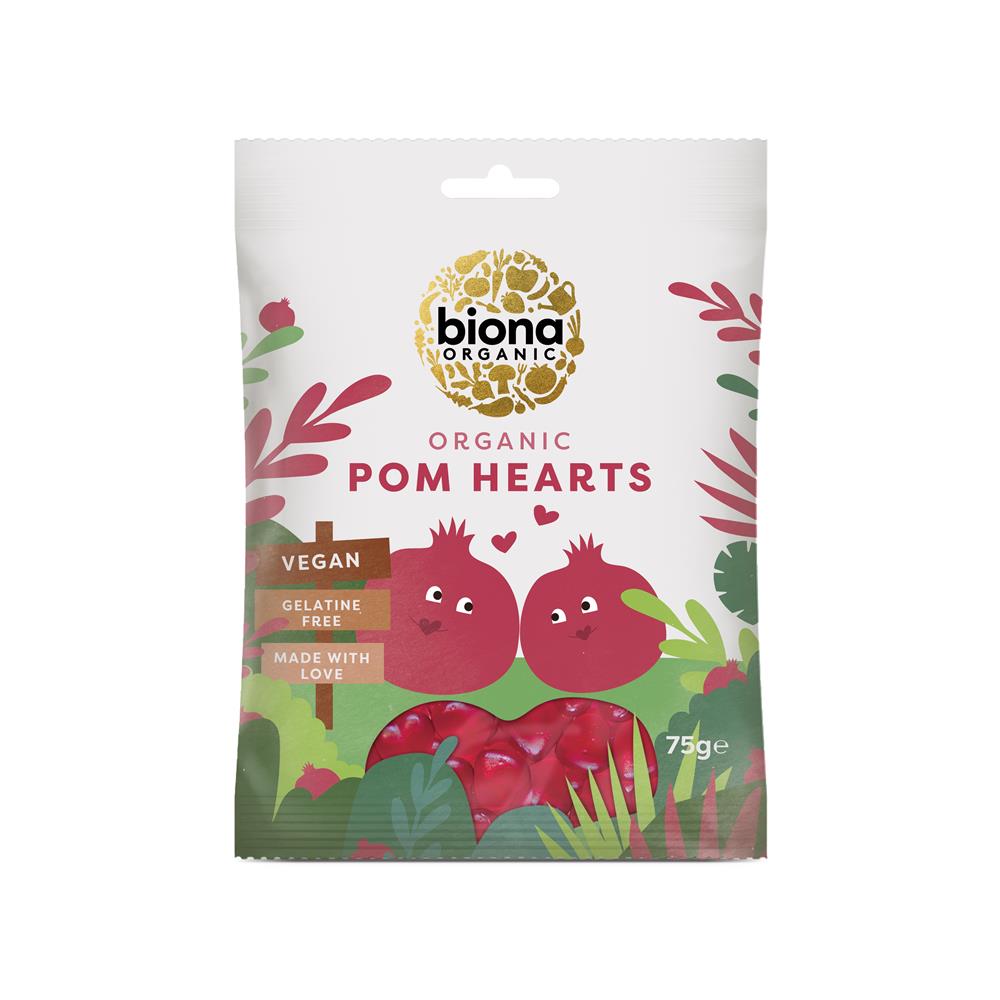 Biona Organic Vegan Pomegranate Hearts