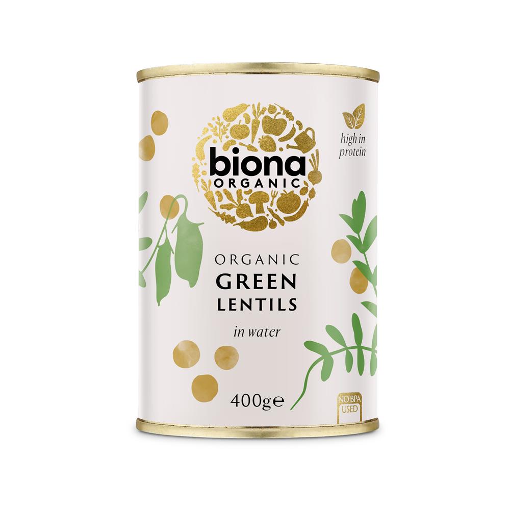 Biona Organic Green Lentils