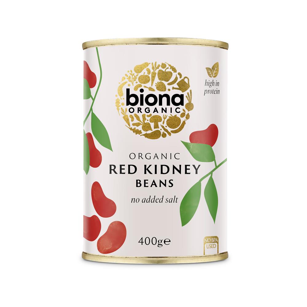 Biona Organic Red Kidney Beans - in Glass jars