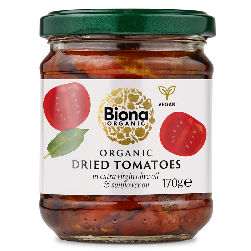 Biona Organic Dried Tomatoes in Extra Virgin Olive Oil