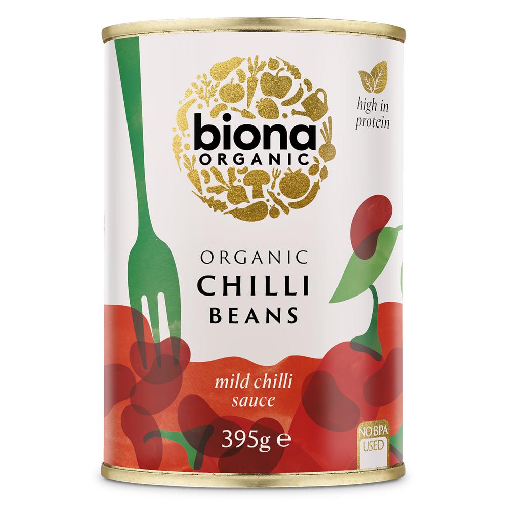 Biona Organic Red Kidney Chilli Beans