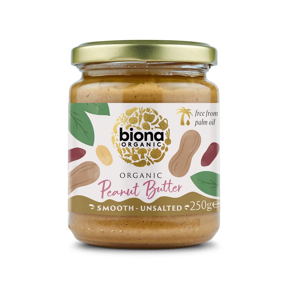 Biona Organic Peanut Butter Smooth No Salt g