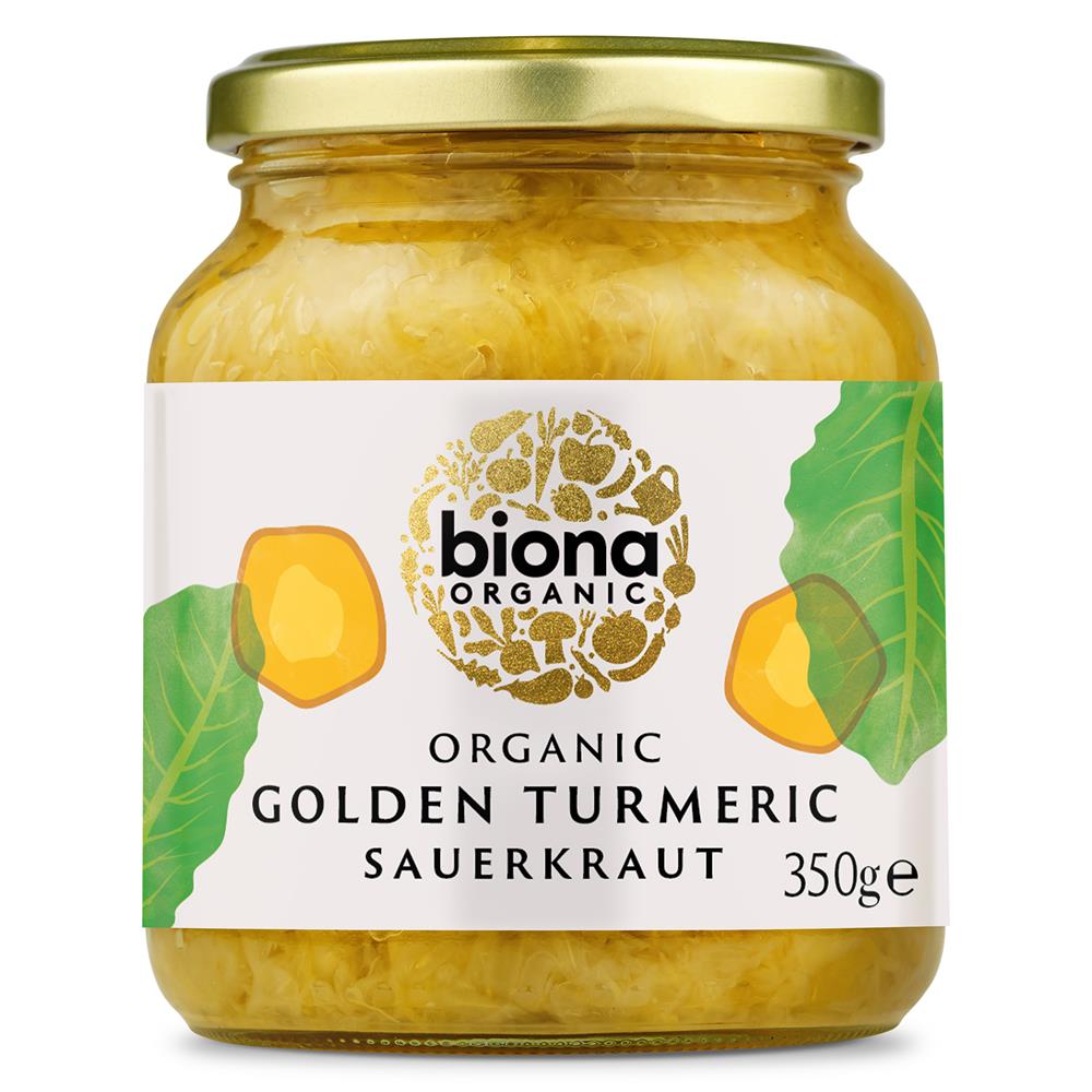 Biona Organic Golden Turmeric Sauerkraut