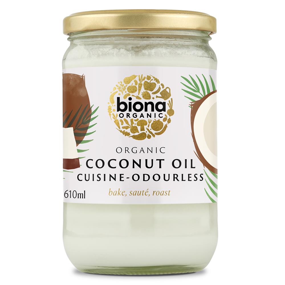 Biona Organic Odourless Coconut Oil Cuisine 470ml