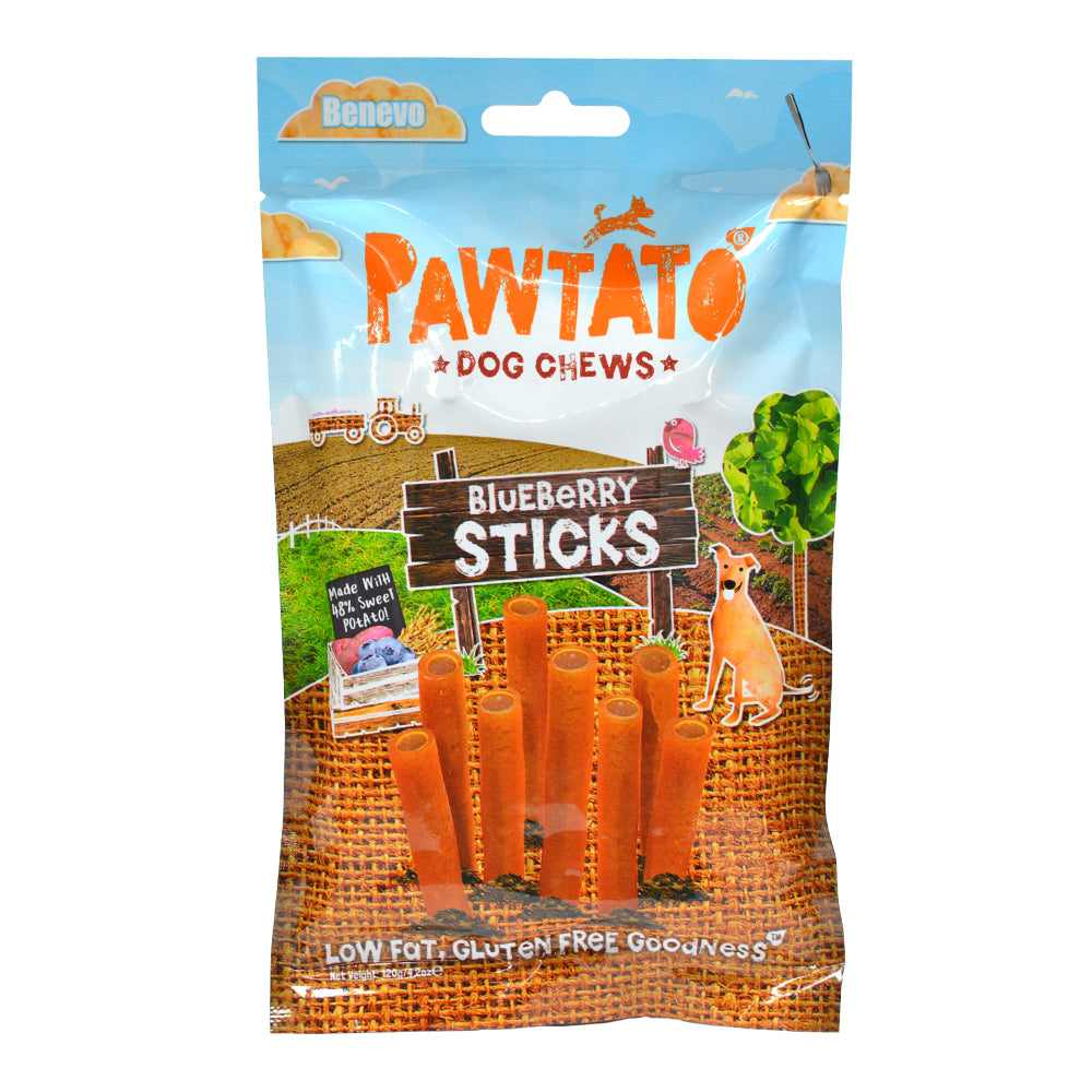 Benevo Pawtato Blueberry Sticks