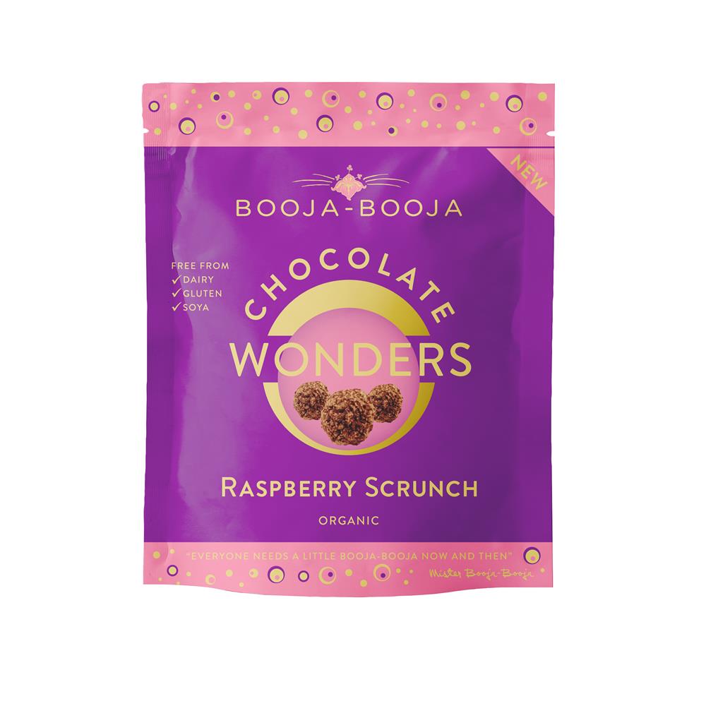 Booja-Booja Raspberry Scrunch - Chocolate Wonders 65g
