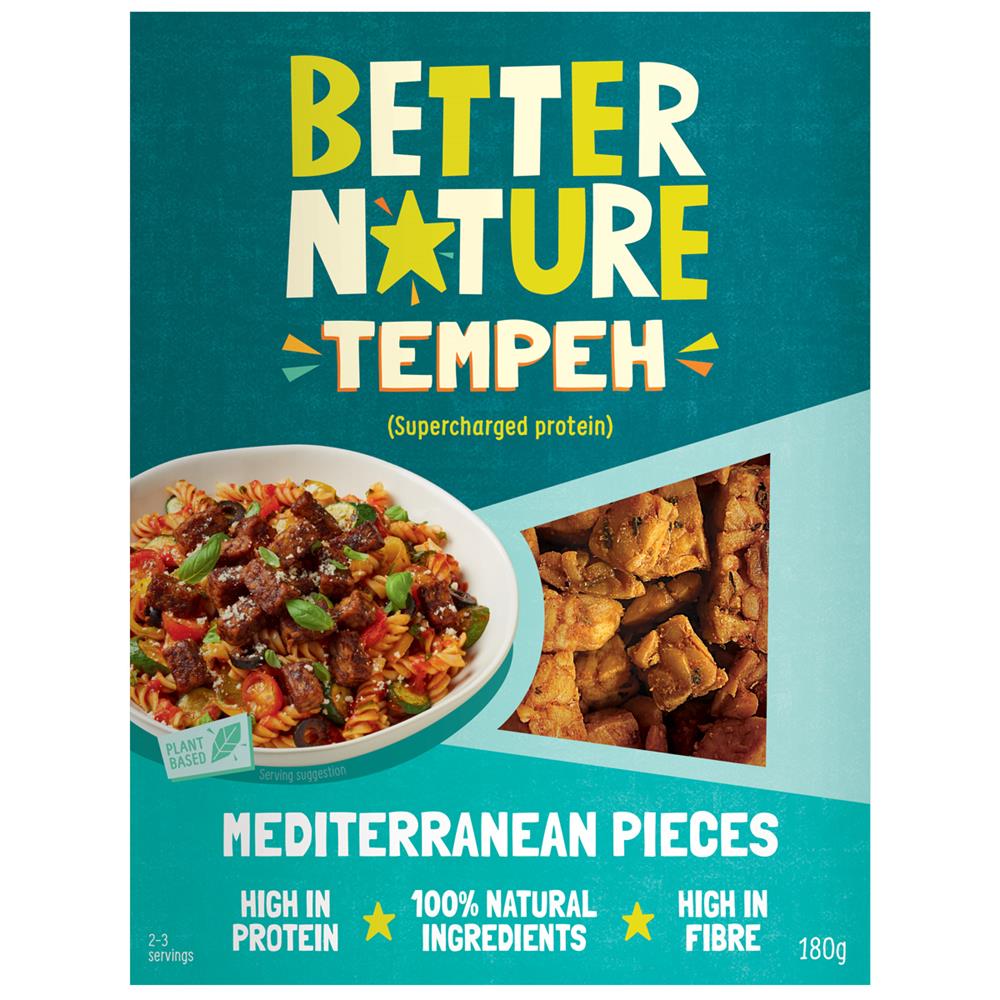 Better Nature Mediterranean Tempeh Pieces