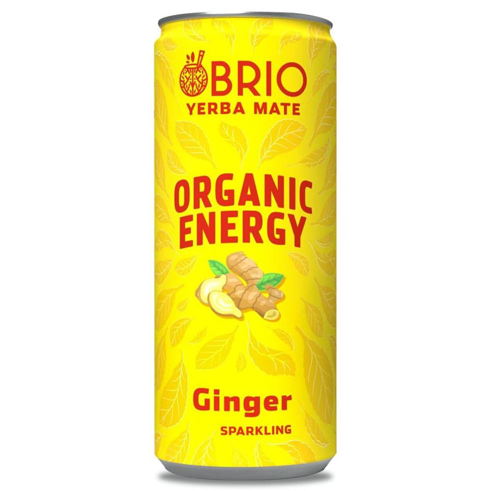 BRIO MATE Organic Energy Drink Ginger ml