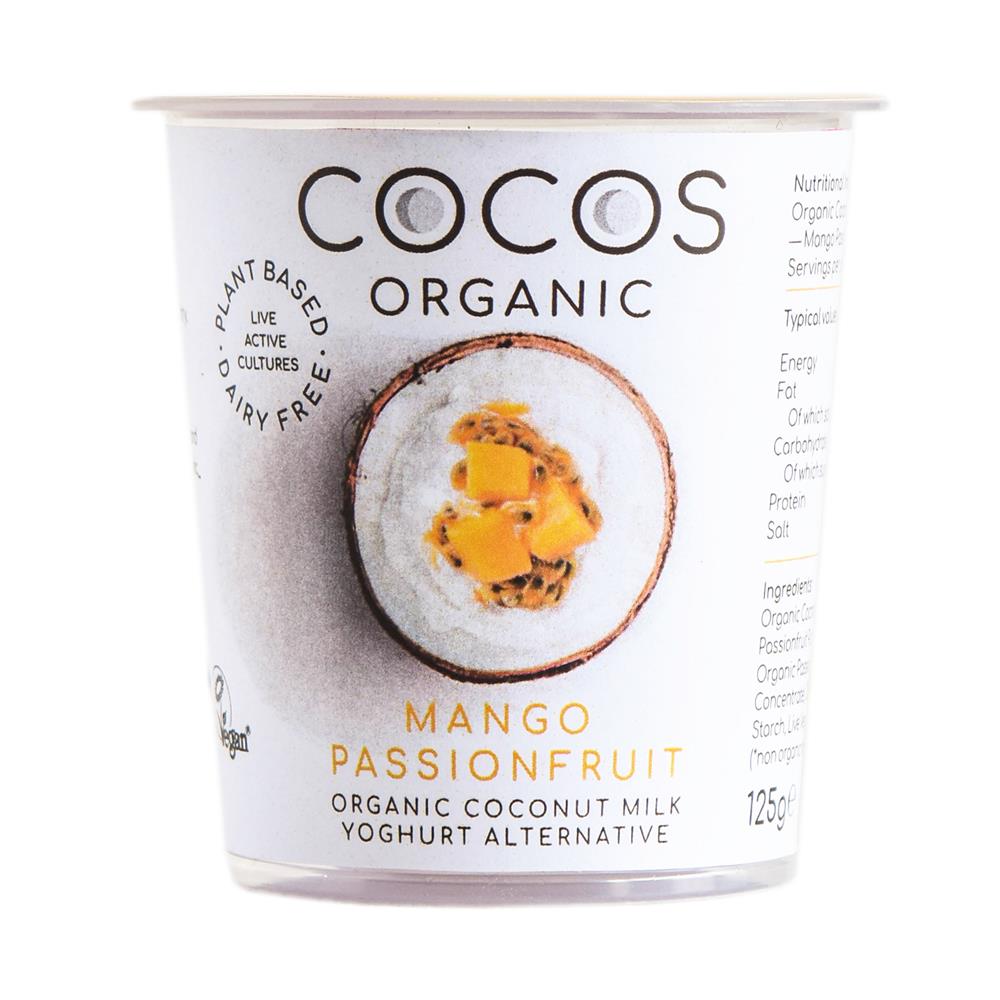 Cocos Organic Mango Passionfruit Coconut Milk Yoghurt