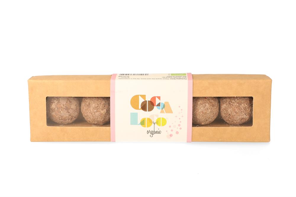 Cocoa Loco Organic F/T Champagne Truffles 1