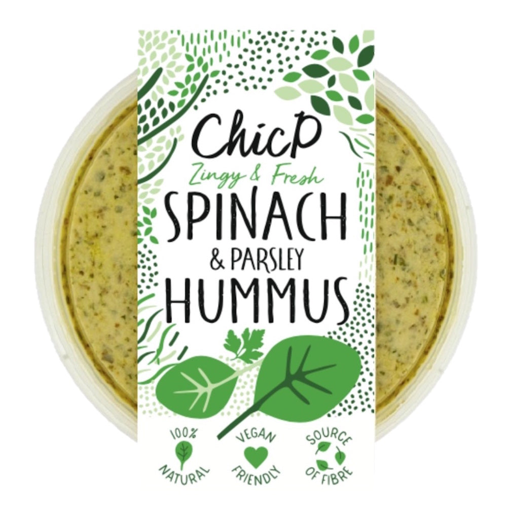 ChicP Spinach & Parsley Hummus