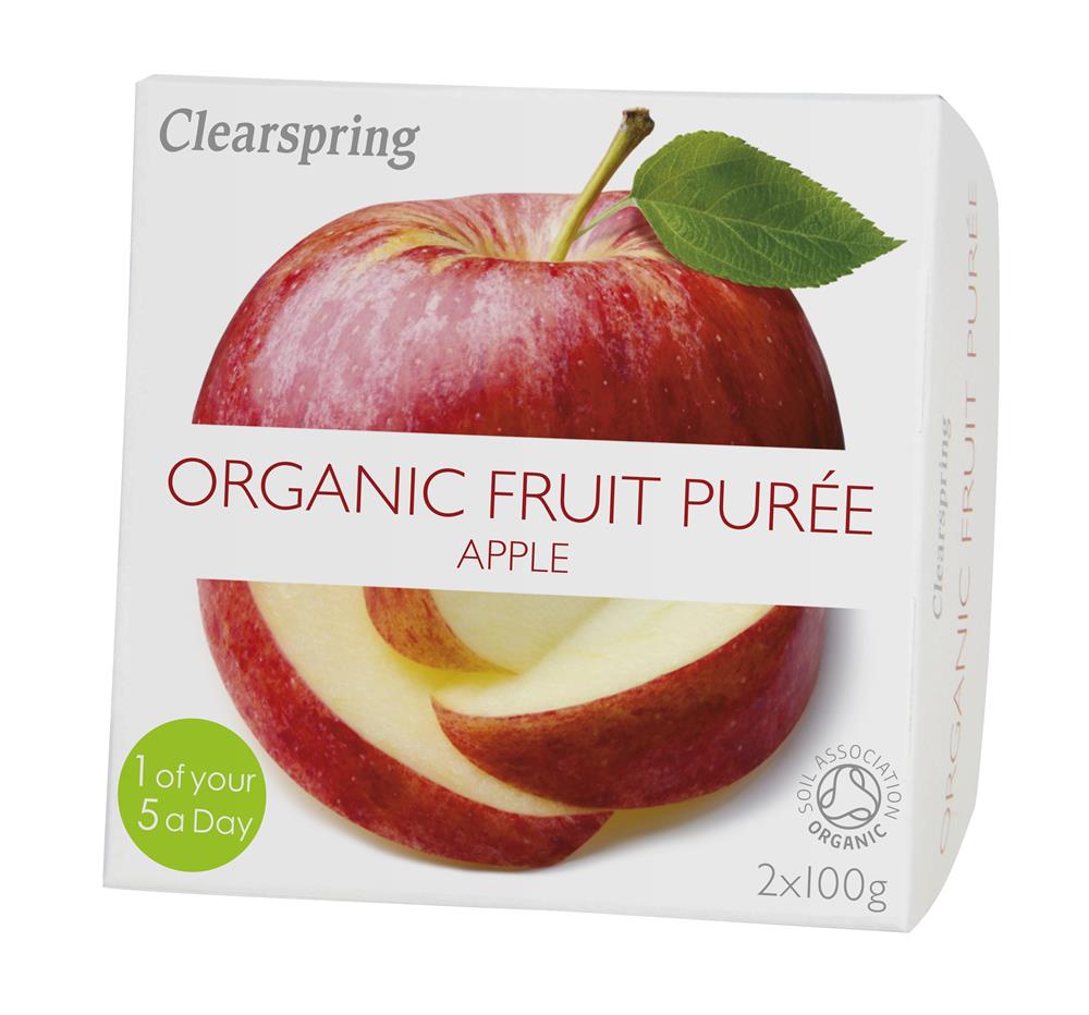 Clearspring Organic Fruit Puree Apple (2x)