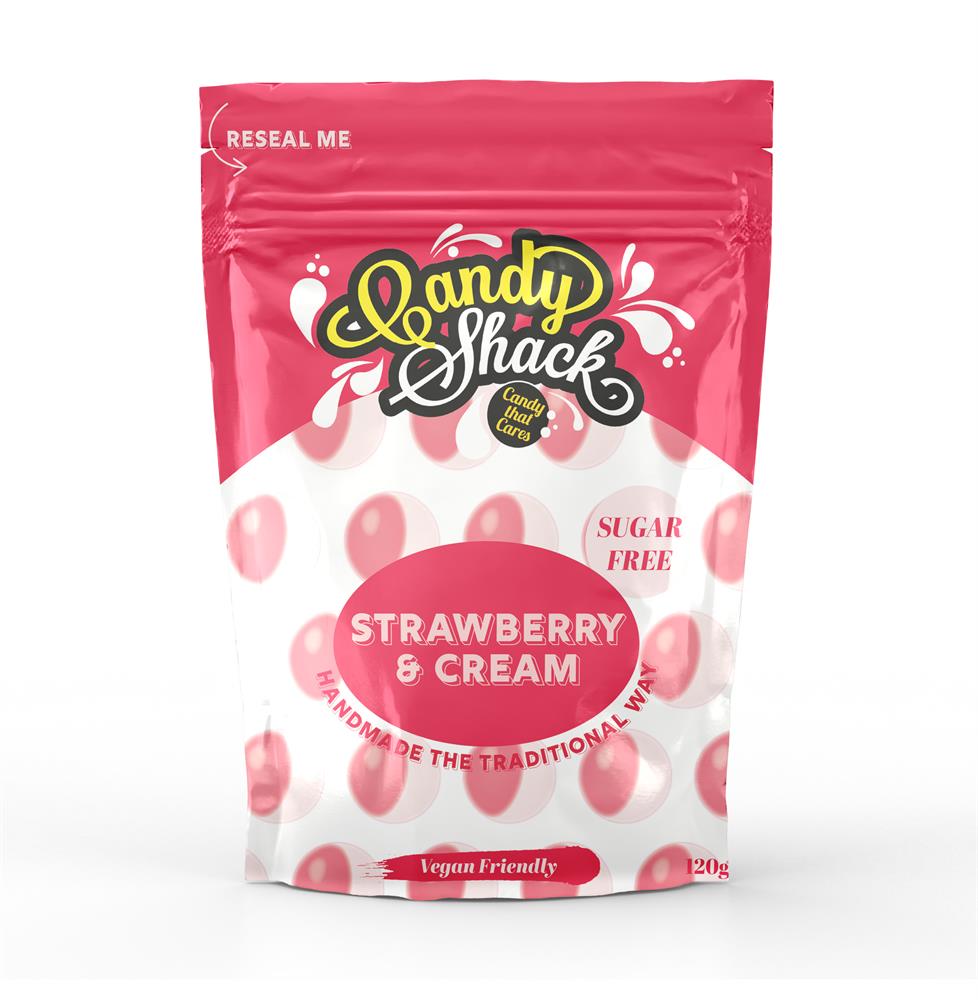Candy Shack Sugar Free Strawberries & Cream Sweets