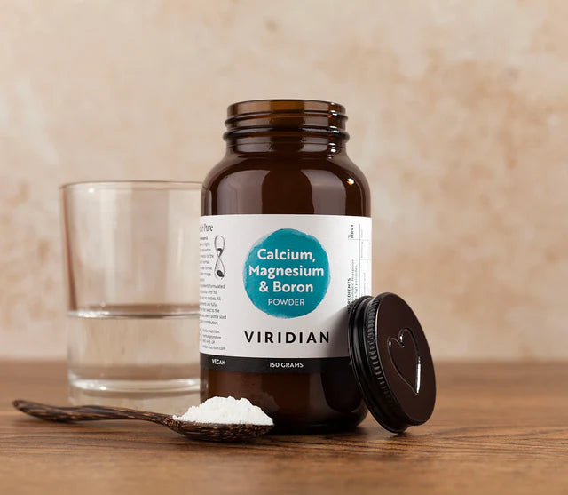 Viridian Nutrition Calcium, Magnesium & Boron Powder 150g