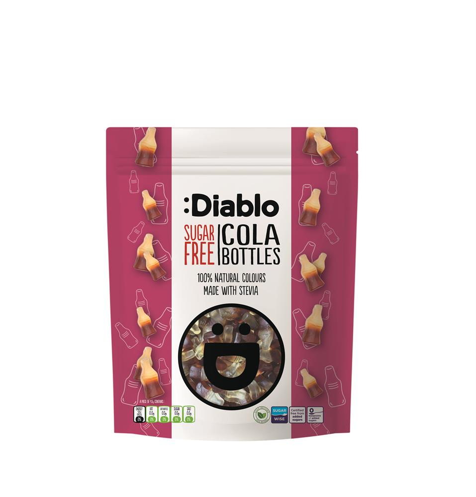 Diablo Sugar Free Cola Bottles