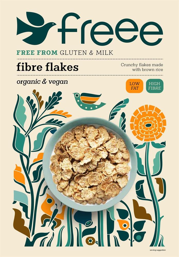 Doves Farm Gluten Free Organic Fibre Flakes
