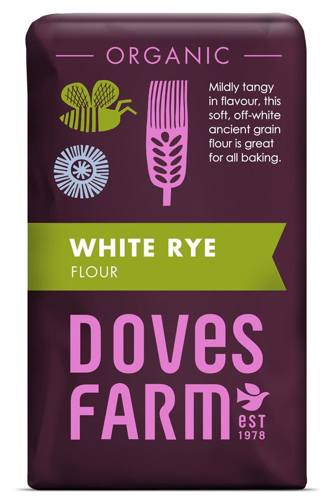 Doves Farm White Rye Flour Organic