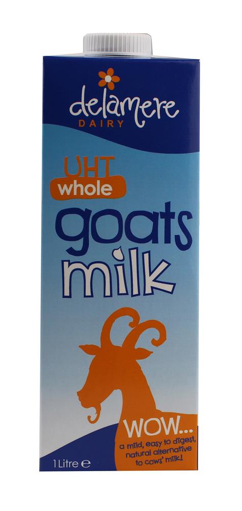 Delamere Dairy UHT Whole Goats Milk tr