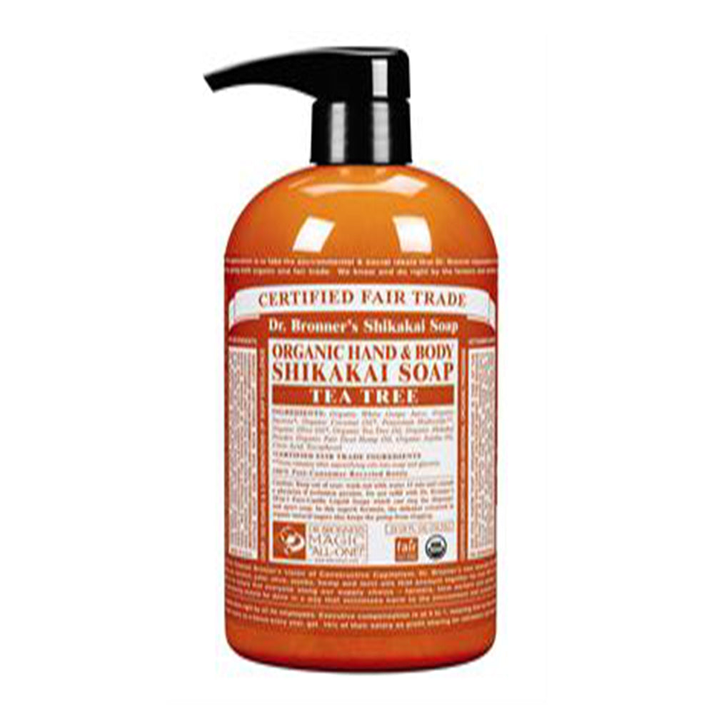 Dr Bronner Org Shikakai Tea Tree Hand Soap