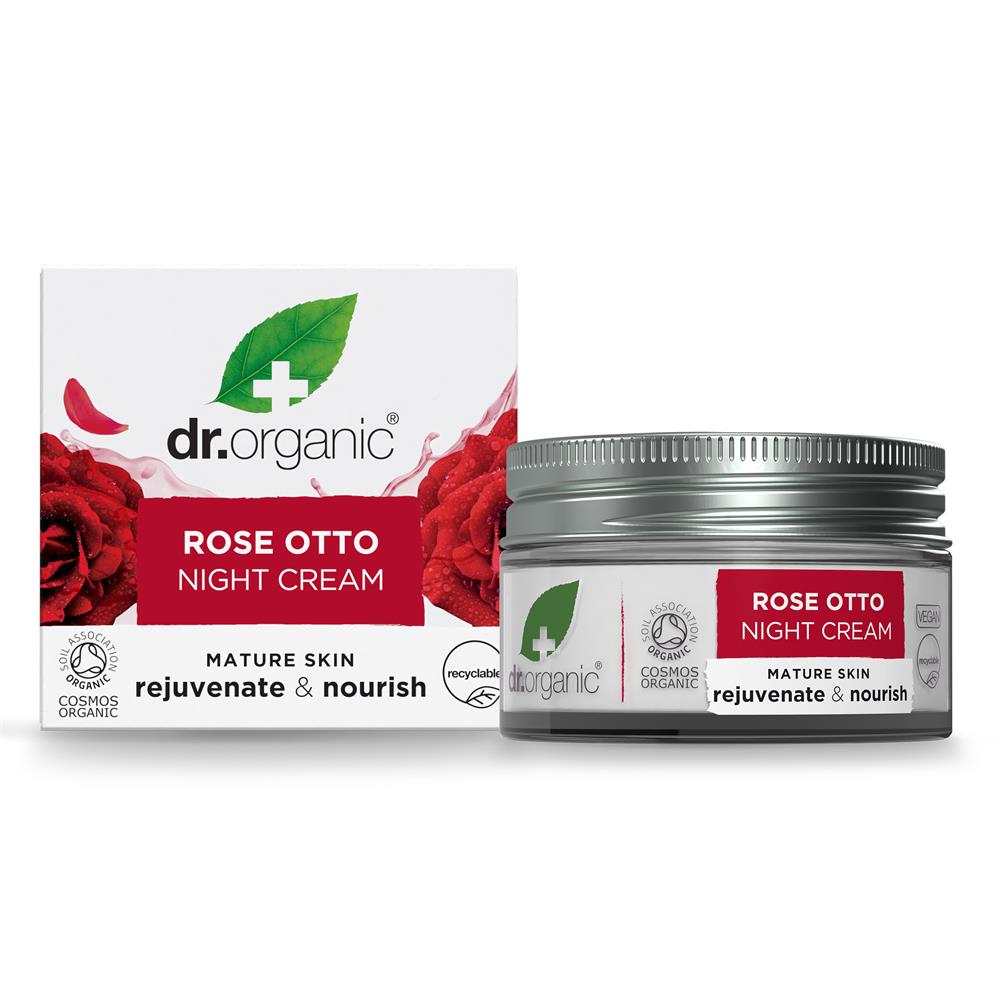 Dr Organic Rose Otto Night Cream