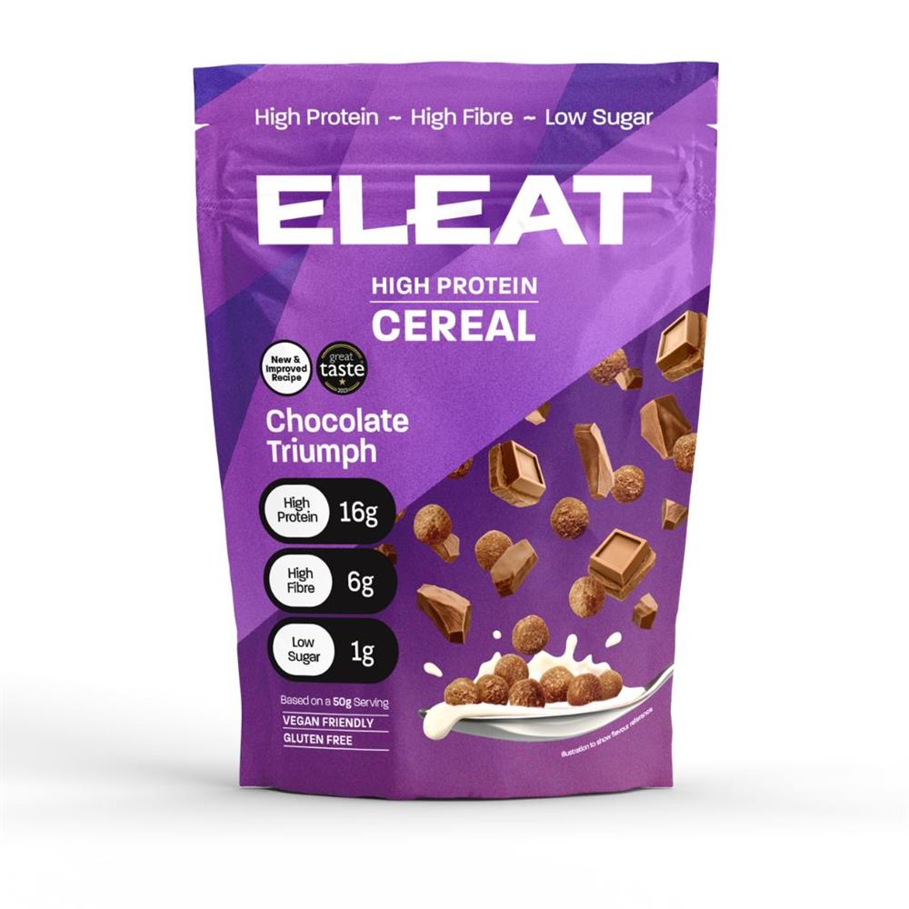 ELEAT Chocolate Triumph High Protein Cereal - Pot