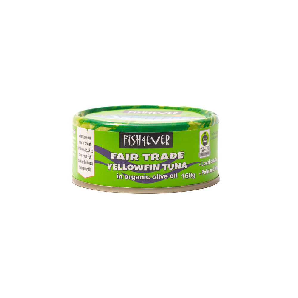 Fish4Ever Fair Trade Yellowfin Tuna Fish in Organic Olive Oil