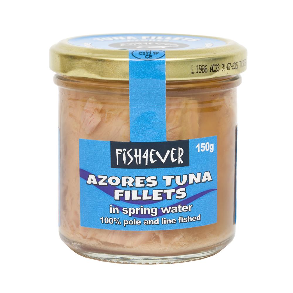 Fish4Ever Azores Tuna Fillets in Spring Water (jar)