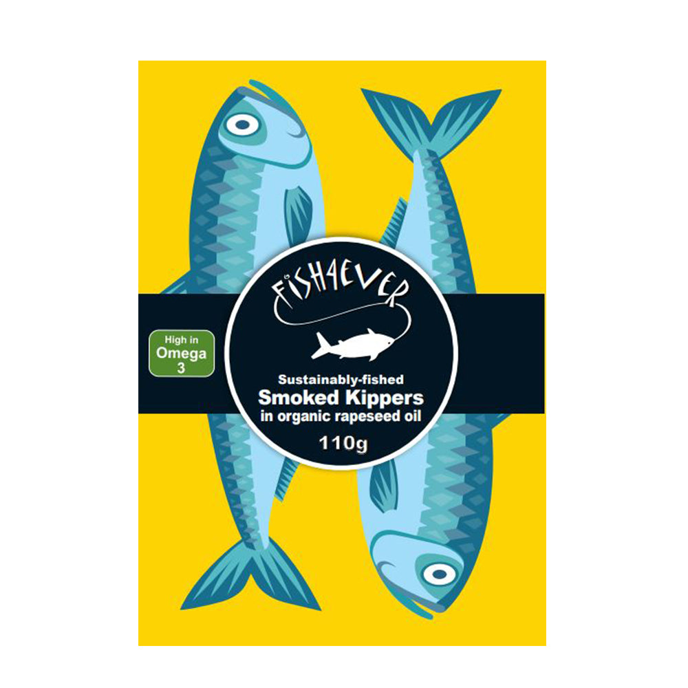 Fish4Ever Smoked Kippers in Organic Rapeseed Oil